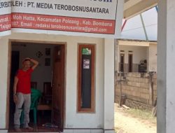 Kantor Media Terobosnusantara Menjadi Sasaran Demo Tokoh Masyarakat Dusun Wanuaura,Malikao dan Kapita Kabupaten Bombana