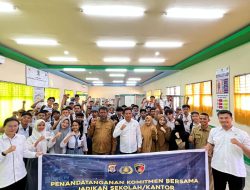 Dukung Program Asta Cita Presiden RI, Polda Sultra Sosialisasikan Bahaya Judi Online di SMKN 2 Kendari