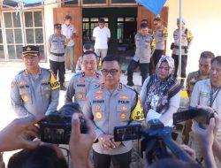 Kapolda Sultra Pantau Logistik Pilkada 2024 di KPU Kota Kendari